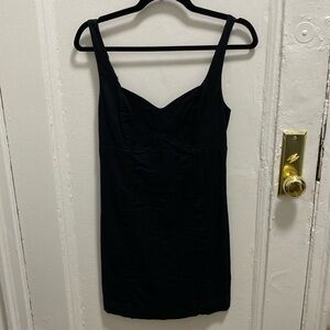 NWOT Abercrombie Linen Blend Mini Dress
